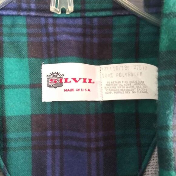 New Childrens Silvil brand Large Polyester Robe Made In USA - Picture 5 of 7